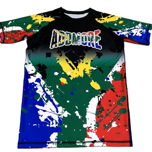 MMA Grappling Rash Guard Chemise de compression imprimée sur mesure pour hommes Sublimation Design OEM Long pour l'entraînement BJJ - Product Image 1