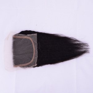 Extension de cheveux indiens crépus lisses, cuticule alignée, perruque vierge, douce et brillante, pour la coiffure - Product Image 6