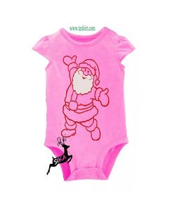 Ropa de Bebé de Algodón Orgánico Certificado, Pelele Navideño de Santa Claus, Pelele de Navidad para Bebé, Oferta Online - Product Image 2