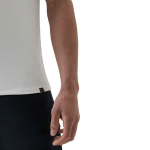T-shirt personnalisé en bambou biologique pour hommes, vêtement résistant, disponible en plusieurs tailles, blanc ou noir, livraison directe, 2022 - Product Image 2