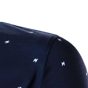 Camiseta informal de algodón para hombre, Camiseta estampada de manga corta de golf, Piqué, ajuste regular, antiarrugas, logotipo personalizado, de talla grande, para negocios - Product Image 6