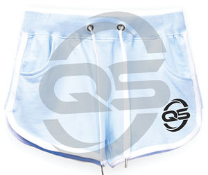 Vente en gros de shorts de survêtement en coton d'été pour femmes avec logo personnalisé grande taille et respirant - Product Image 3