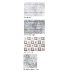 Azulejos de pared decorativos esmaltados rústicos de cerámica India estilo inyección de tinta 300x450mm - Product Image 1