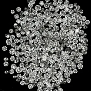 Losse Ronde Single Cut Diamond 1.55 Mm D-F VVS1-VS2 Ex Cut Echte Diamanten Losse Diamanten Natuurlijke