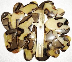 Offre Spéciale : Cabochon Septarien Jaune Naturel 500g – Pierre Précieuse en Vrac pour la Fabrication de Bijoux (Vente en Gros) - Product Image 2