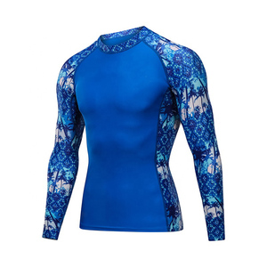 Rashguard de MMA para Hombre, Material Transpirable, Sublimado de Alta Calidad, Manga Larga, Secado Rápido, Logotipo Personalizado, Venta al Por Mayor - Product Image 3