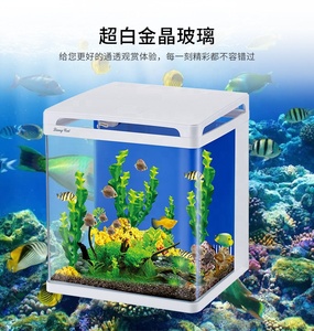 <span class=keywords><strong>Aquarium</strong></span> Avec <span class=keywords><strong>Filtre</strong></span> Et En Verre à LED Lumière D'<span class=keywords><strong>aquarium</strong></span> de Réservoir de Poissons - Product Image 1