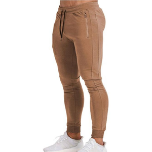 กางเกงวิ่งจ๊อกกิ้งสำหรับผู้ชายกางเกงวิ่งพร้อมโลโก้สลิมฟิต - Product Image 1