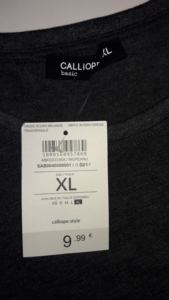 Lots de vêtements de marque haut de gamme du Bangladesh, t-shirts décontractés en coton à manches courtes et col rond pour femmes, tenues d'été. - Product Image 2