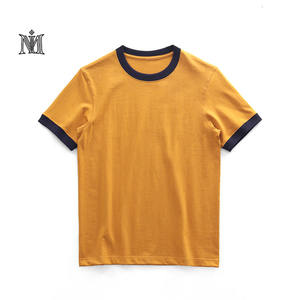 Camisetas de hombre y mujer, ropa de moda con logotipo personalizado, buen diseño, superventas, cuello redondo liso, Material de algodón 100% - Product Image 5