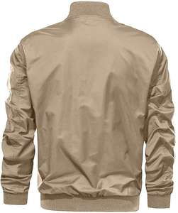 เสื้อแจ็คเก็ตบอมเบอร์สำหรับผู้ชาย ปี 2022 ทรงเข้ารูป น้ำหนักเบา ผ้า softshell ระบายอากาศ แห้งเร็ว เหมาะสำหรับกิจกรรมกลางแจ้ง ขี่มอเตอร์ไซค์ บิน เดินทาง ฤดูหนาว บริการ OEM - Product Image 2