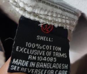 Pantalones cortos Bermuda de sarga chino para hombre, casuales, con múltiples bolsillos, cintura elástica con trabillas para cinturón, cierre de cremallera y botón, lote de stock de Bangladesh - Product Image 6