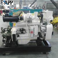 Moteur diesel marin avec boîte de vitesses certifié CCS, 6cta8.3 6LTAA8.9 220hp 300hp à vendre, moteur diesel 4 temps pour marine