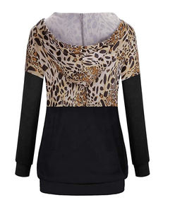 เสื้อสเวตเตอร์ลำลองมีฮู้ดสำหรับผู้หญิง, เสื้อสเวตเตอร์ลำลองกราฟิกสร้างสรรค์เสื้อสวมหัวฤดูใบไม้ร่วงฤดูหนาว - Product Image 6