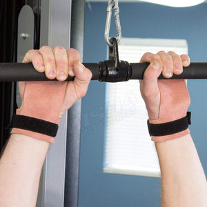 Correas de muñeca para levantamiento de pesas y almohadilla de Palma, empuñaduras gimnásticas, precio de fábrica - Product Image 4