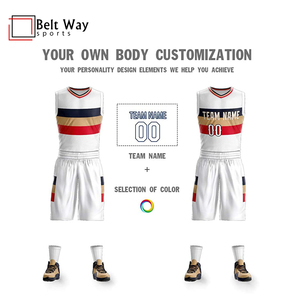 Ensemble de maillots de basketball par sublimation pour équipe de basket-ball de haute qualité pour hommes Service OEM pour l'uniforme de football américain - Product Image 5