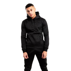 Venta al por mayor 100% algodón hombres chándal de alta calidad impreso patrón sólido sublimado interlock diseño de fábrica de talla grande invierno - Product Image 1