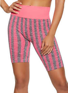 Pantalones cortos de Yoga informales con bolsillos y cremallera - Product Image 6