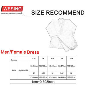 Karate Gi 100% Algodón Karate Uniforme Dobok Adultos Niños Kumite Karate Traje-Competición-Cómodo - Product Image 5