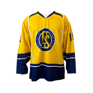 Jersey de Hockey sobre Hielo Sublimado con Color Personalizado Único - Tack Enterprises TE-4111 Ropa Deportiva Unisex para Adultos Servicio OEM - Product Image 4