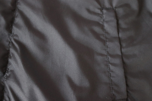 Estilo de la moda de los hombres de encargo de la letra larga Varsity chaqueta al por mayor de invierno negro - Product Image 4