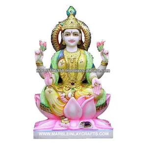 Мраморная статуя Lakshmi Maa