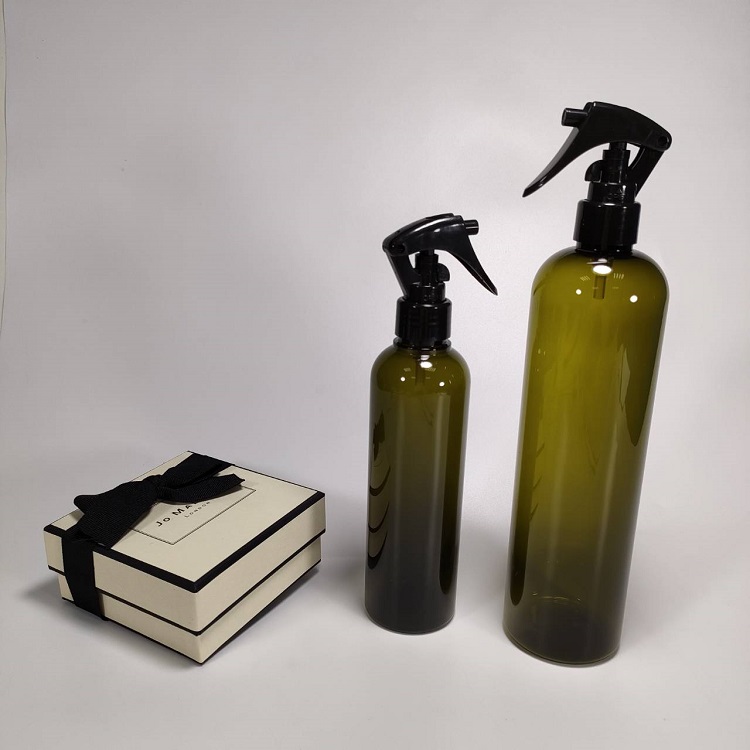 250ml 500ml olive green PETG trigger spray bottle