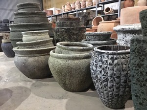 [Kiddo]- Atlantis Pottery Atlantic Pots Antique <b>Planter</b> Rustic Flower Pot - Atlantis Pots Jar Wholesale Rustic Furniture - Product Image 5