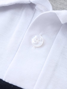 Vente en gros de polo à manches courtes de style vintage pour hommes 100% coton respirant écologique multicolore teint uni tricoté - Product Image 2