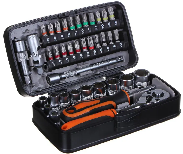 wrench socket set ratchet 38pcs socket set impact socket carbon steel car repair tool sets