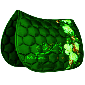 Sillín acolchado con estampado personalizado, almohadillas acolchadas para montar a caballo, estilosas, a la moda, novedad, precio al por mayor - Product Image 1