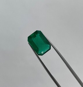 Esmeralda Natural para fabricación de joyas, esmeralda de alta calidad, corte octagonal, 3,97 ct - Product Image 4