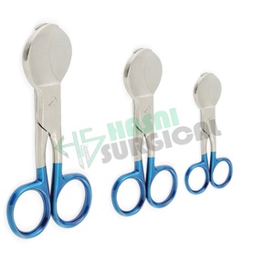 กรรไกรตัดสายสะดือเครื่องมือผ่าตัดทำจากสเตนเลส4ชิ้น - Product Image 1