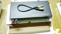 24 canaux DMX512 multicanal décodeur