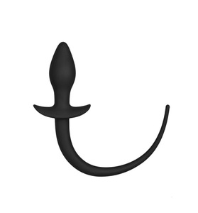 سدادة مؤخرة سيليكون g-spot سدادة مؤخرة الكبار ألعاب جنسية للرجال والنساء حبات سحب دفع ذيل الكلب سدادة شرجية - Product Image 6