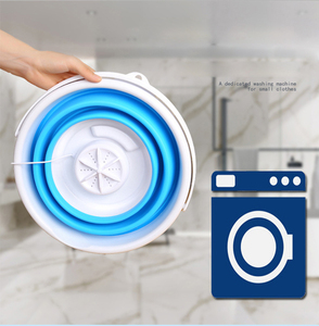 Latest <strong>Collapsible</strong> Semi Automatic Cloth Front Load Bucket Foldable Cheap <strong>Washing</strong> <strong>Machine</strong> - Product Image 4