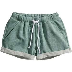 Shorts de gym grande taille pour femmes vente en gros de shorts de bain unis pour femmes - Product Image 5