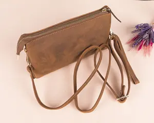 JAYA Genuine Leather Handmade Bag Handbag for Women with Medium and Large Size and Color Optional
