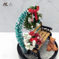 Accessoires de Noël miniatures pour maisons de poupées pour personnaliser votre monde miniature