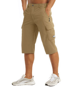 Pantalones Cortos Tácticos de Algodón Transpirable para Hombre, Personalizados, hasta la Rodilla, de Lona, Tejidos, Teñidos, Ecológicos, Formales, para Trabajo y Pesca - Product Image 2