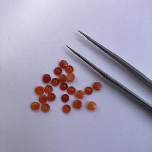 5mm naturel cornaline lisse rond lâche calibré Cabochons fournisseur de pierres précieuses boutique en ligne maintenant au prix d'usine pierres Alibaba - Product Image 1