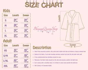 Children Satin Robes Kids Robe, Bridesmaids Gifts Bridal Party Robes Satin <b>Silk</b> <b>Kimono</b> - Product Image 6