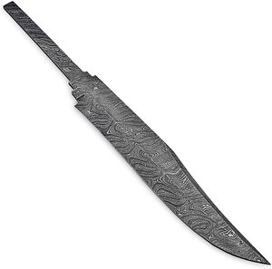 Cuchillo de Caza Bowie de Acero de Damasco Forjado a Mano DIY OEM con Hoja en Blanco de 14.50 Pulgadas (Smk1990) - Product Image 6