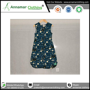 Saco de dormir de bebé de algodón orgánico certificado 100% más vendido saco de dormir de bebé de alta calidad para bebés unisex con personalización - Product Image 3