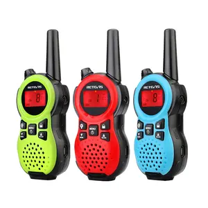 3 Buah Unik Anak-anak Walkie Talkie Mainan Anak Anak Pendidikan Hadiah Natal Lisensi Mainan Gratis Radio Retevis RT38 RT638 Mini Luar Ruangan radio