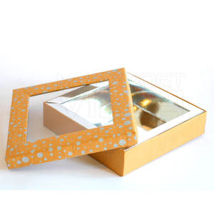 Caja de embalaje de dulces, suministro directo de fábrica, gran papel de almacenamiento decorativo personalizado - Product Image 6