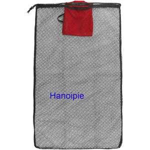 Bolsa de cosméticos biodegradable duradera Hanoipie Vietnam, bolsa de lavandería con cierre abierto con estampado de animales, logotipo, ropa lavada - Product Image 6