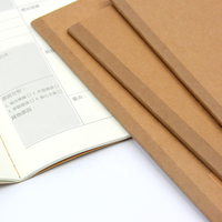 Papier Kraft personnalisé, 36 feuilles de papier, résistante à la colle, couverture souple pour exercices avec plusieurs types de pages
