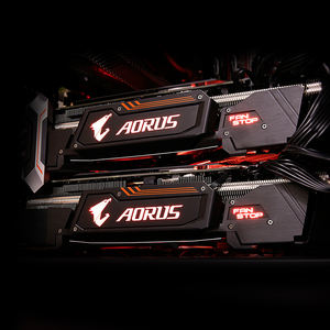 Carte graphique <span class=keywords><strong>GIGABYTE</strong></span> AORUS GeForce <span class=keywords><strong>GTX</strong></span> <span class=keywords><strong>1080</strong></span> Xtreme Edition 8G d'occasion avec 8 Go de mémoire GDDR5X 256 bits - Product Image 6