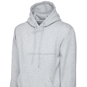 Plain grey zip hoodie Clearance